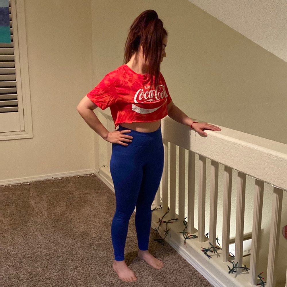 Coca-cola crop top, size medium. Used, in great condition.